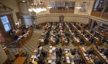 Wyoming State Legislature in Session