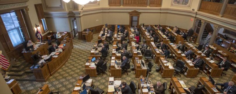 Wyoming State Legislature in Session